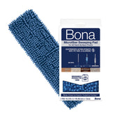 Bona Pet System Microfiber Sweeping Pad: Non-Abrasive, Reusable, For Laminate and Wood Surfaces