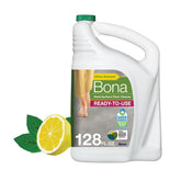Bona Lemon Mint Cleaning Products Multi-Surface Cleaner Spray + Mop All Purpose Floor Cleaner
