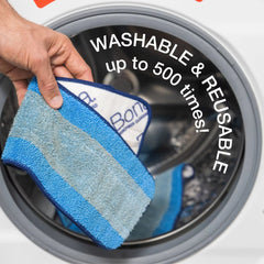 Bona Cleaning Products Multi Surface Microfiber Cleaning & Mopping Pad Reusable Mop Refills