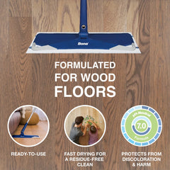 Bona Lavender Cleaning Products Mop Refill Wood Surface Wet Mopping Cloths - 12ct: Ammonia-Free, Paraben-Free, Sodium Lauryl Sulfate-Free