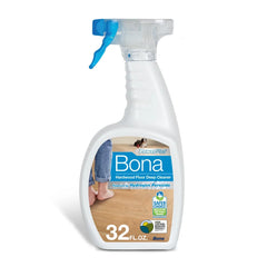 Bona Unscented Hardwood Floor Deep Cleaner Spray - 32 fl oz: Ammonia-Free, Paraben-Free, Phosphate-Free, Phthalate-Free