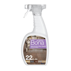 Bona Pet Enzymatic Multi-Surface Floor Cleaner and Cat Stain & Odor Remover - 22 fl oz: Ammonia-Free, Paraben-Free, Unscented