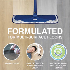 Bona Pet Enzymatic Multi-Surface Floor Cleaner and Cat Stain & Odor Remover - 22 fl oz: Ammonia-Free, Paraben-Free, Unscented